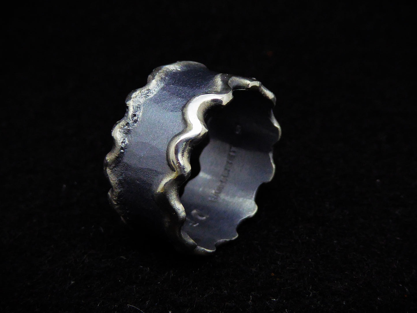 Hot-Fired Ring "Black Edition one"