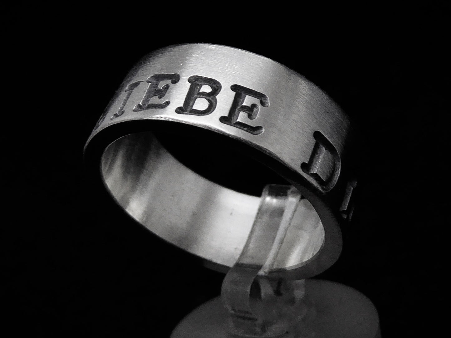 MotivRing "Ich Liebe Dich"