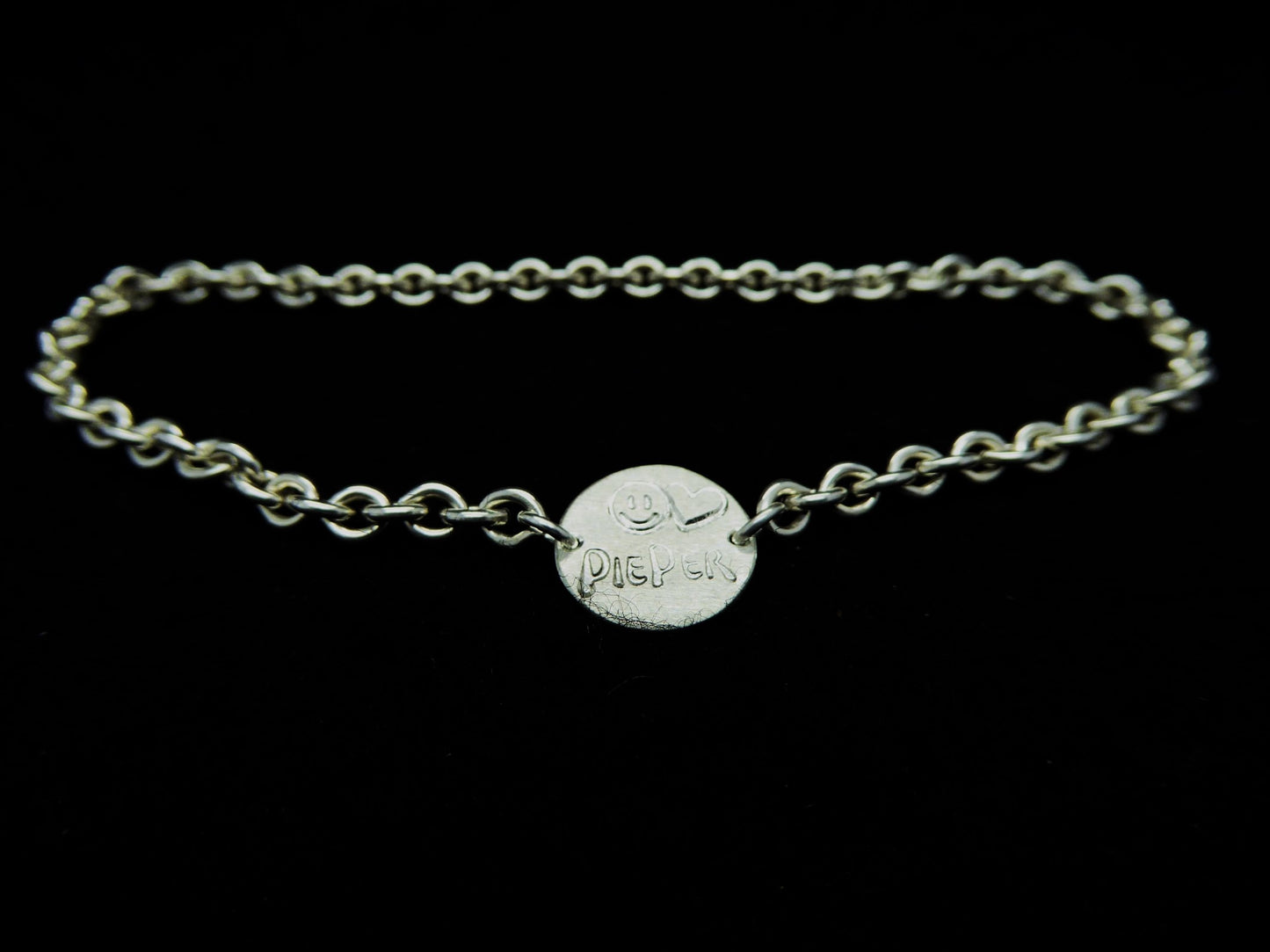 PermanentArmband mit MotivPlatte