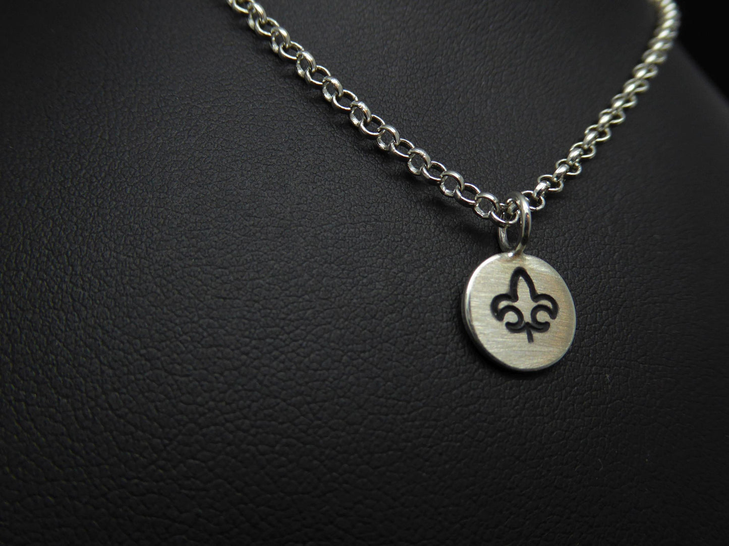 Silberling "Fleur des Lys"