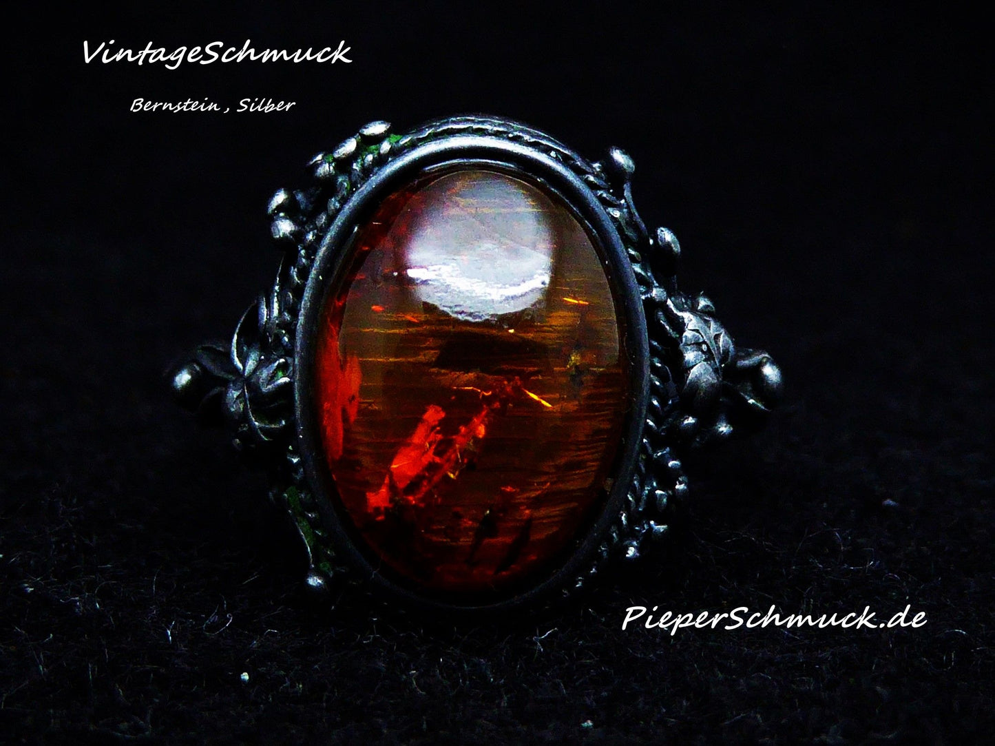 VintageRing Bernstein | Amber Black