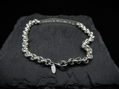 Armband | Gravurplatte "Perso"