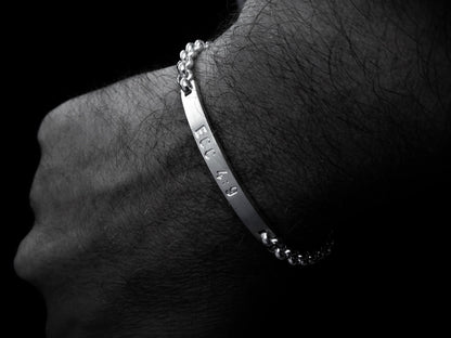 Armband | Gravurplatte "Perso"