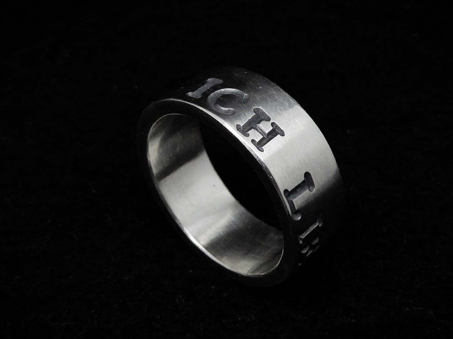 MotivRing "Ich Liebe Dich"