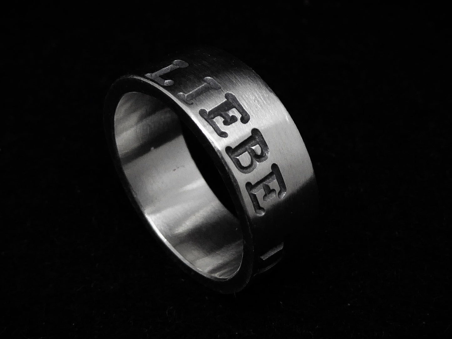 MotivRing "Ich Liebe Dich"