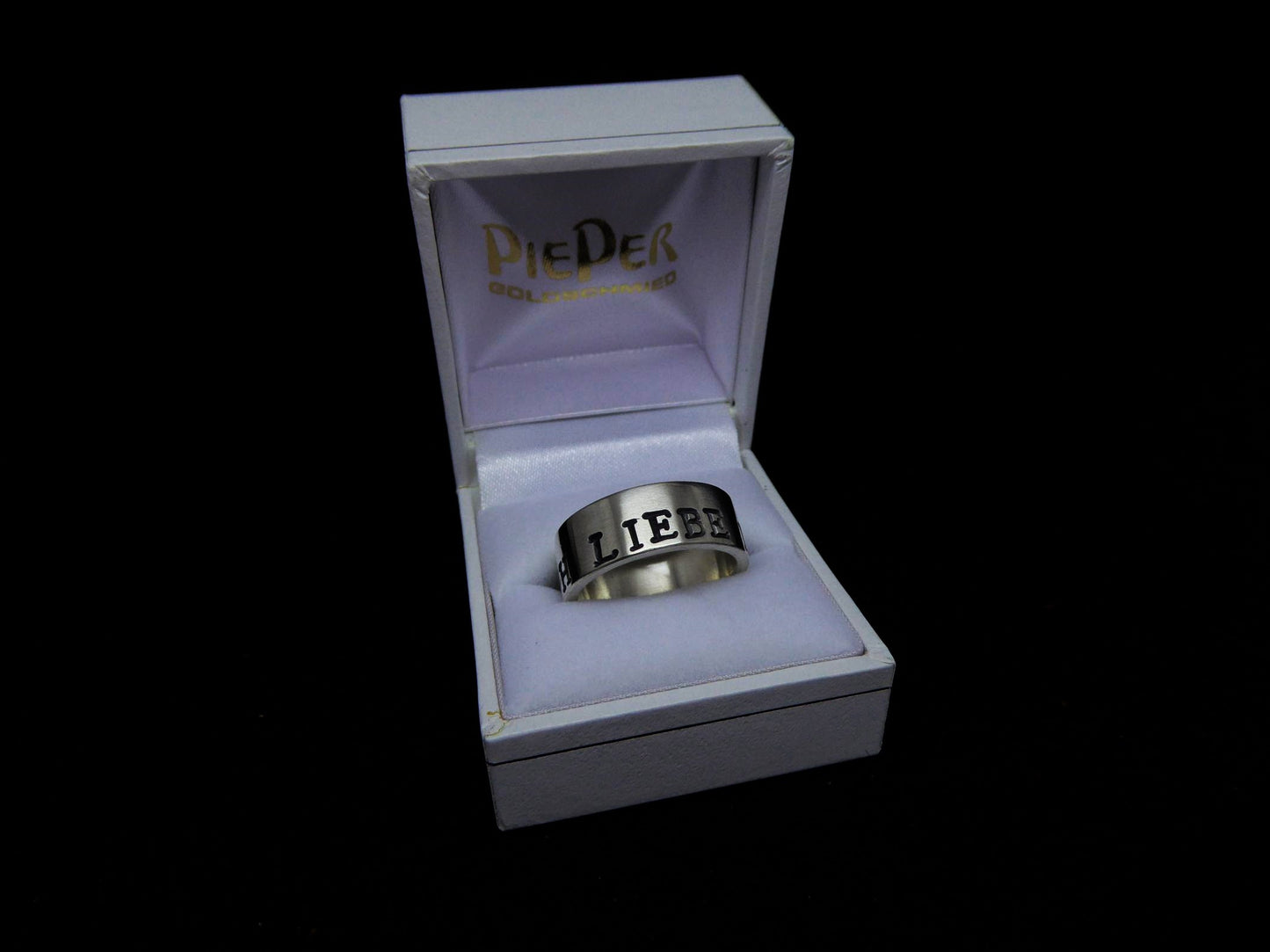 MotivRing "Ich Liebe Dich"