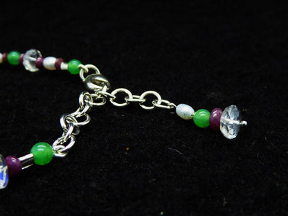 Armband Rubin | Chrysophras | Mondstein | Silber